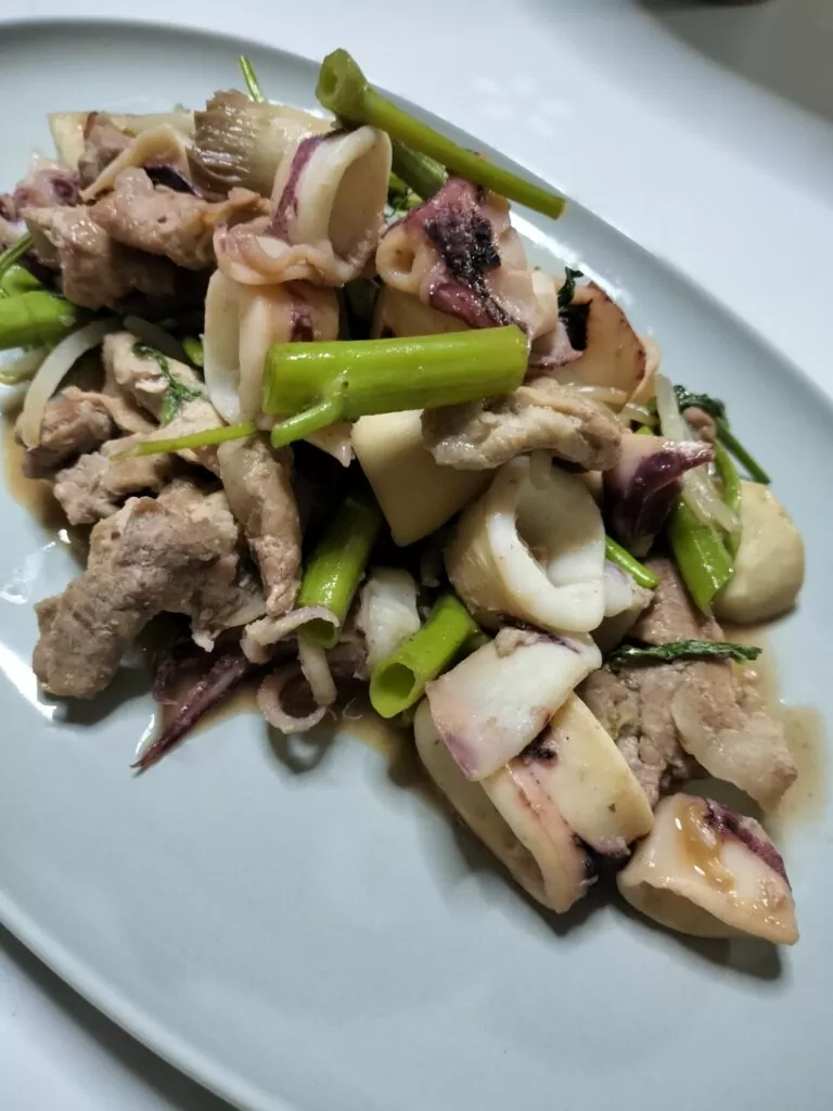 【無添加食材】同じ材料で3品作ってみた！！やりいか　豚肉　空心菜　エリンギ　もやし　時短　節約